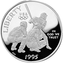 The 1995 Olympic Baseball Half Dollar