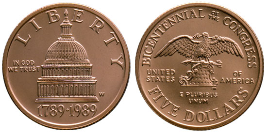 The Gold Coin Congress Struck for Its Own 200th Birthday