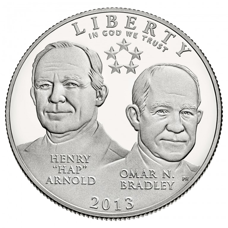 The Half Dollar for America's Five-Star Generals