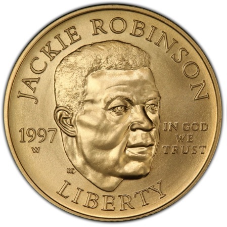 The 1997 Jackie Robinson $5 Gold Coin