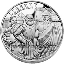 The Jamestown 400th Anniversary Silver Dollar