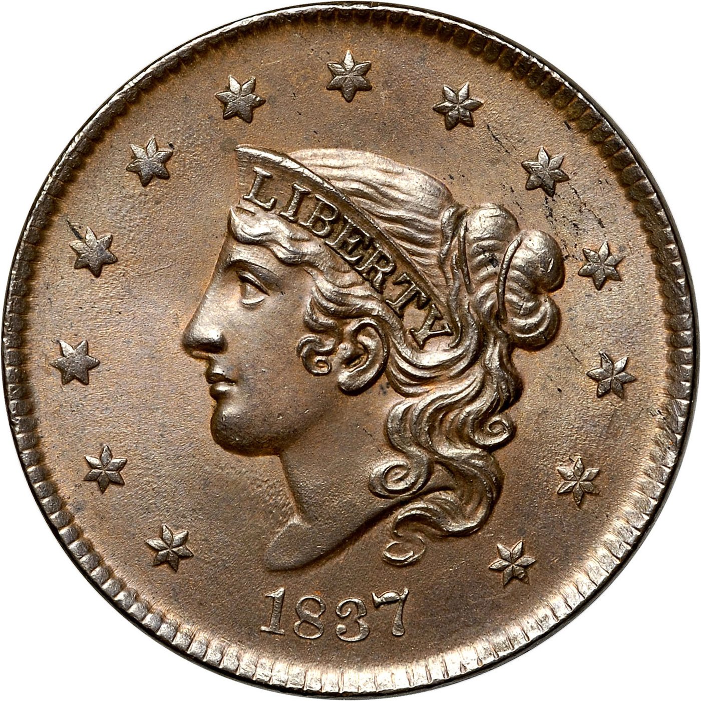 The Matron Head Modified Cent — the coin that kept changing its face