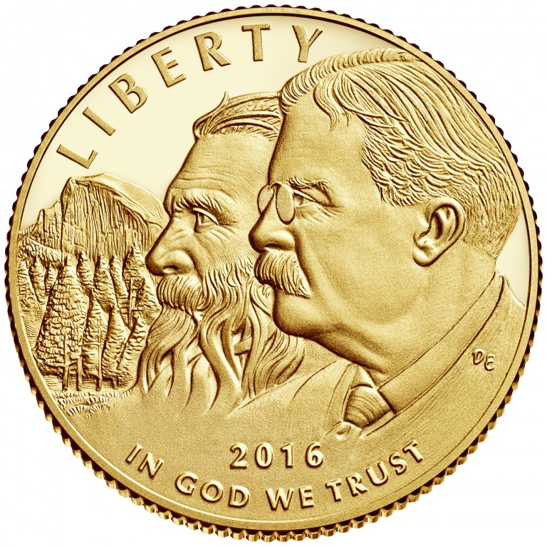 The Coin That Honors Two Men Arguing in the Woods