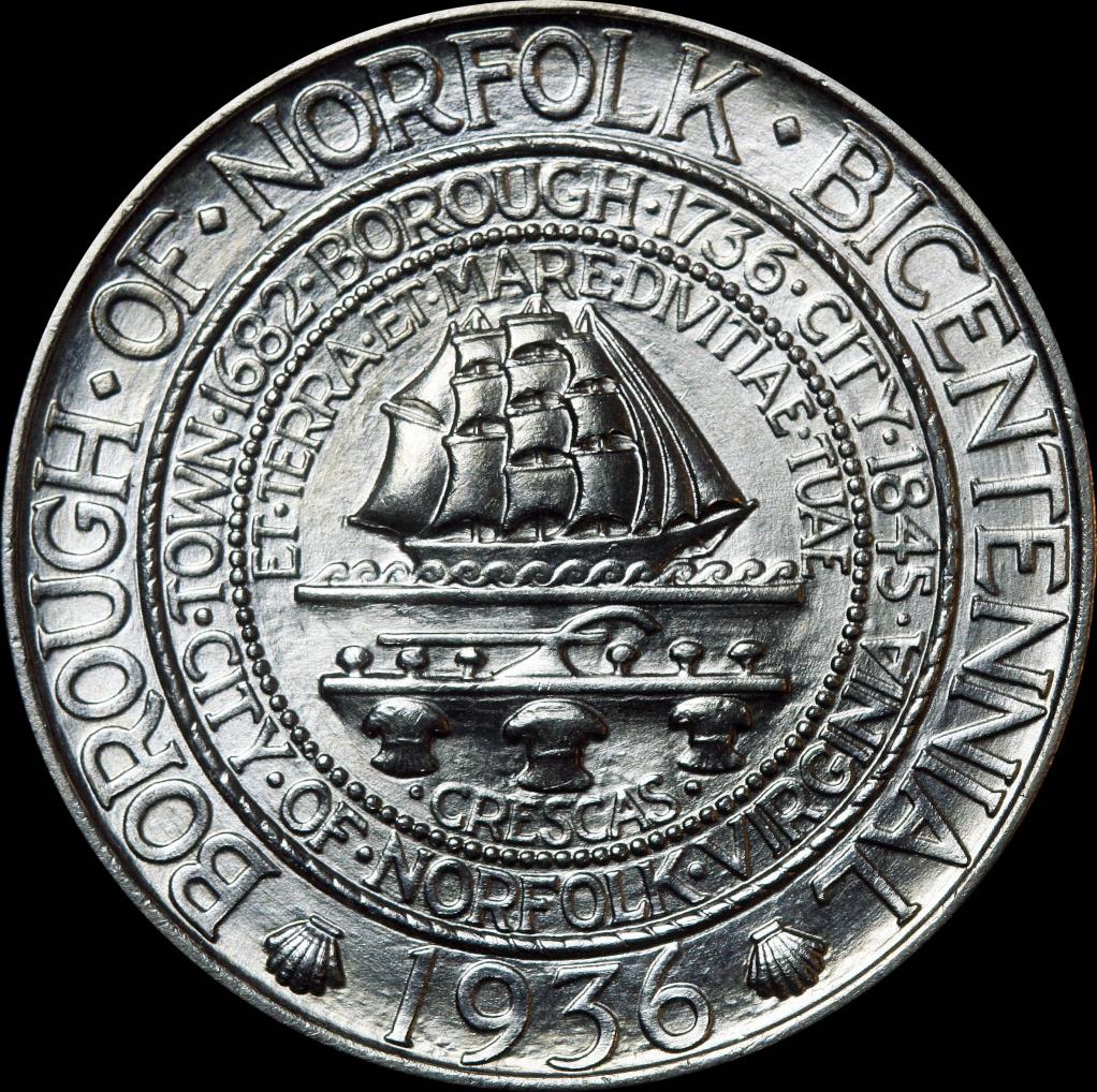 The Norfolk Half Dollar: the wordiest coin America ever made