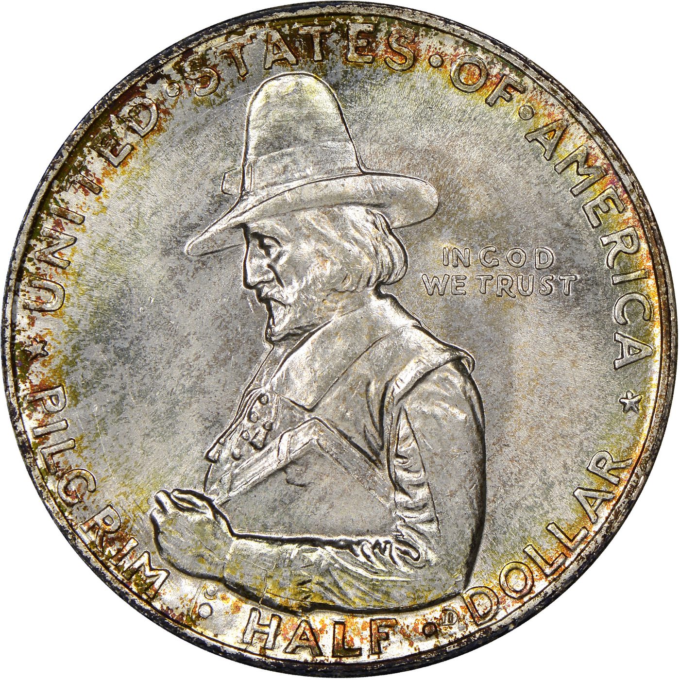 The Pilgrim Half Dollar: a 300-year anniversary, struck two years running