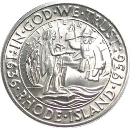 The Rhode Island Tercentenary Half Dollar