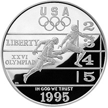 The 1995 Track & Field Silver Dollar