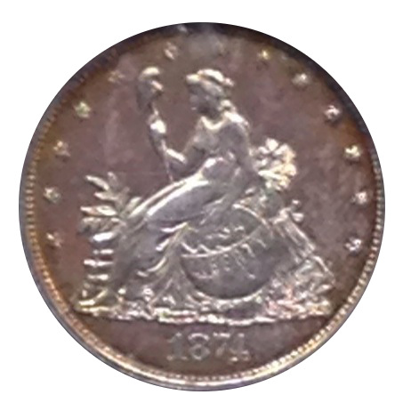 The 1874 Twenty-Cent Pattern: a coin the Mint built before Congress said yes