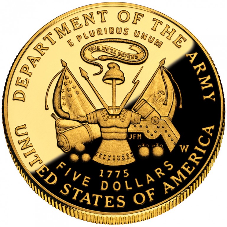 The 2011 United States Army $5 Gold Coin