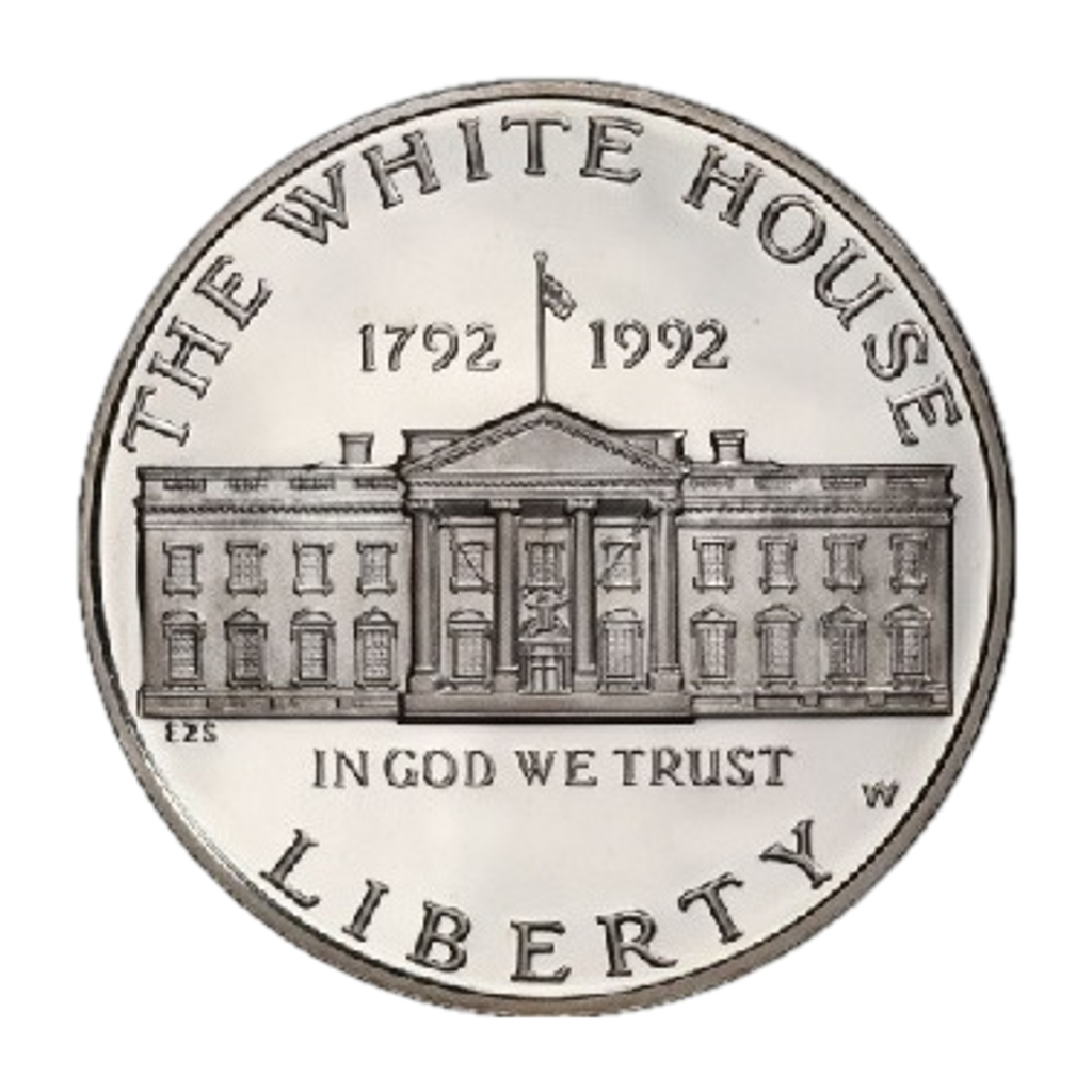 1 Dollar (White House Bicentenary) reverse