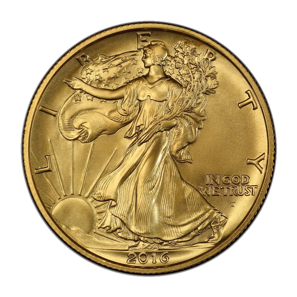 ½ Dollar (Walking Liberty Half Centennial; Gold) obverse