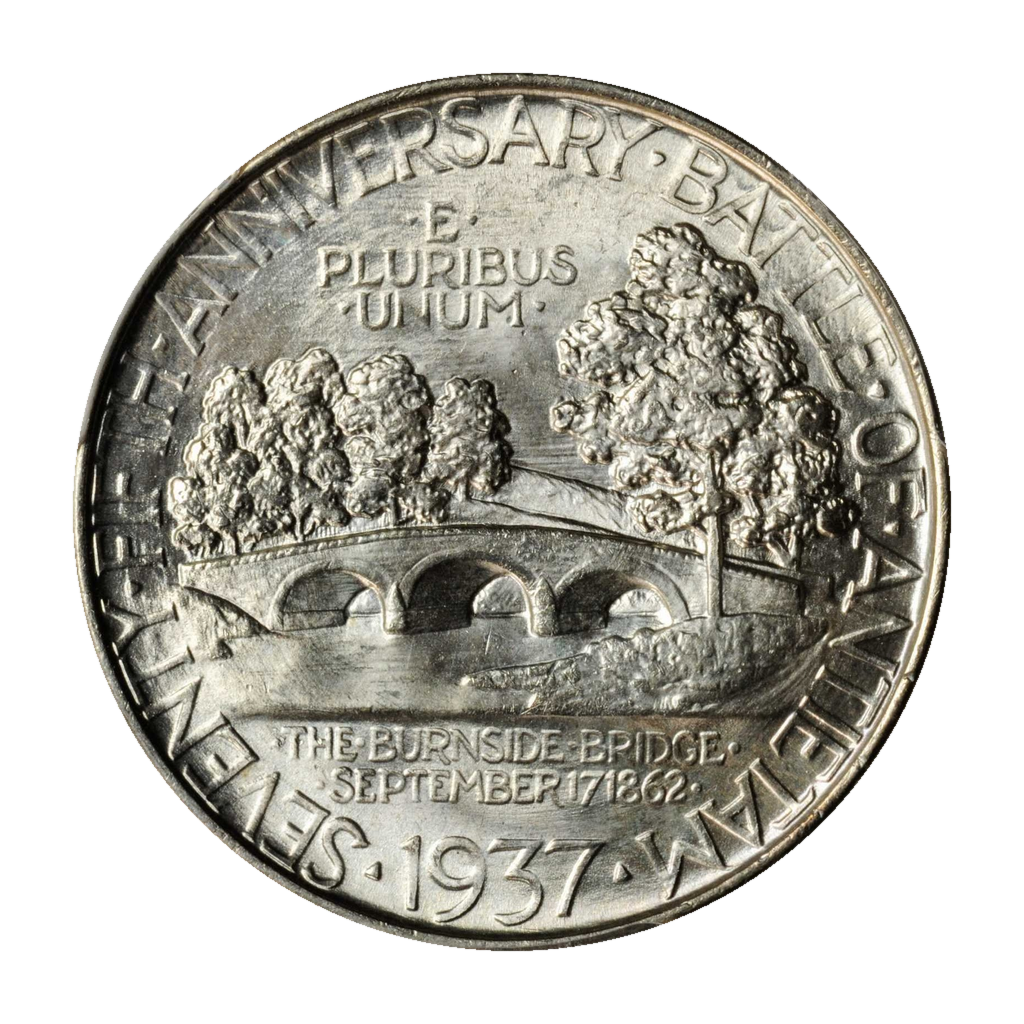 ½ Dollar (75th anniversary of the Battle of Antietam) reverse
