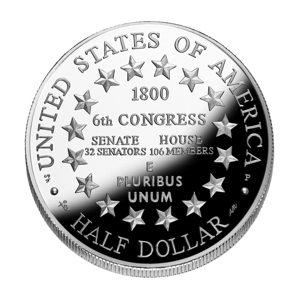 ½ Dollar (US Capitol Visitor Center) reverse