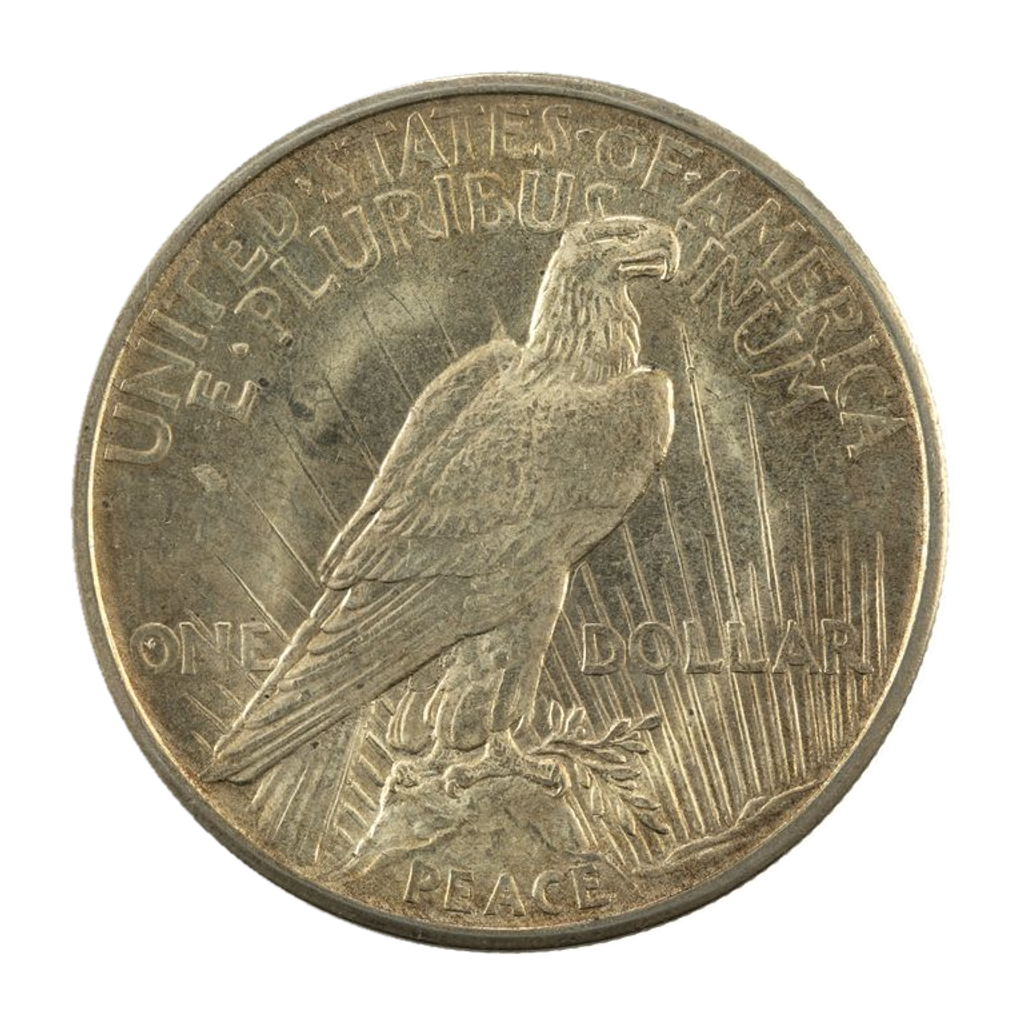 1 Dollar "Peace Dollar" reverse