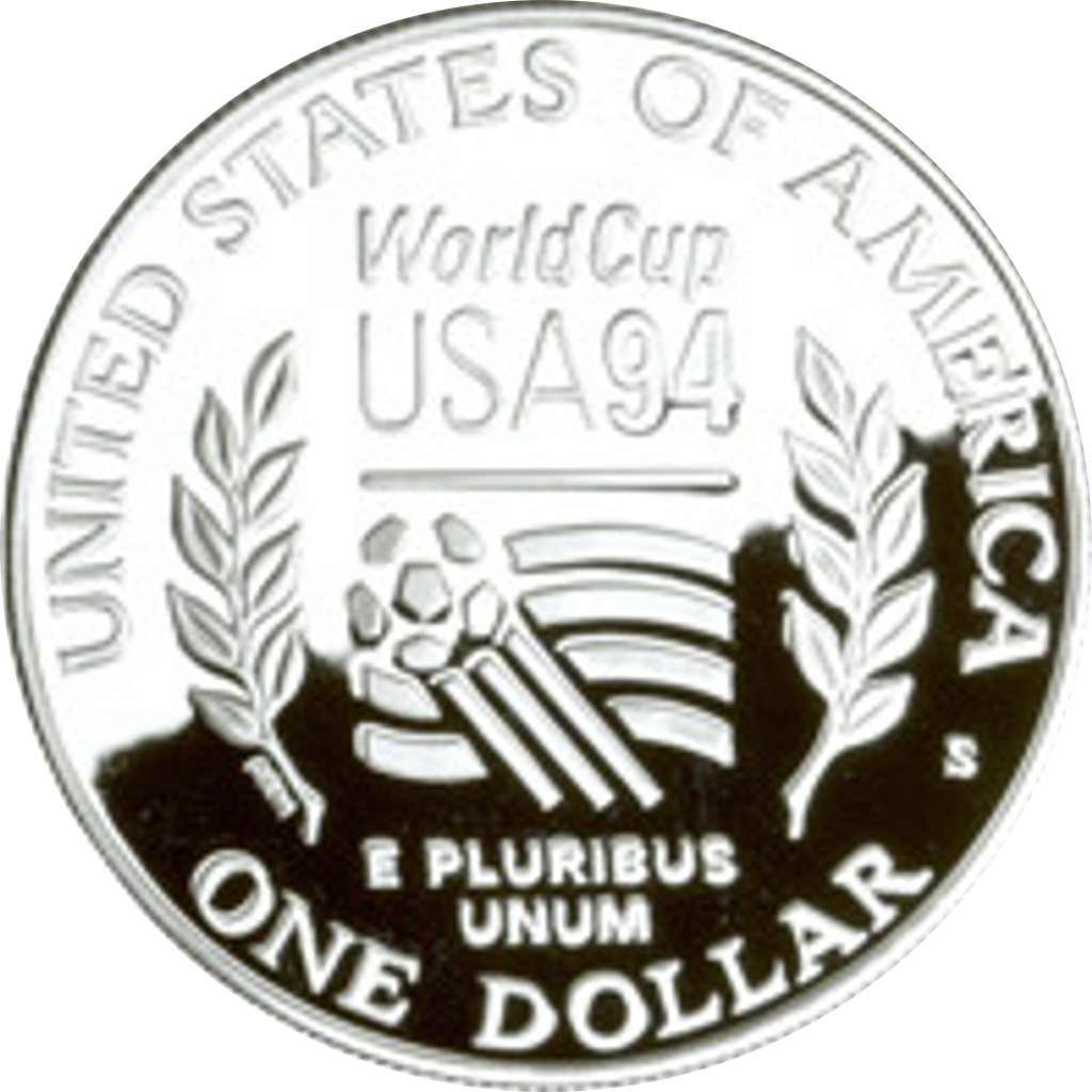 1 Dollar (1994 World Cup Tournament) reverse