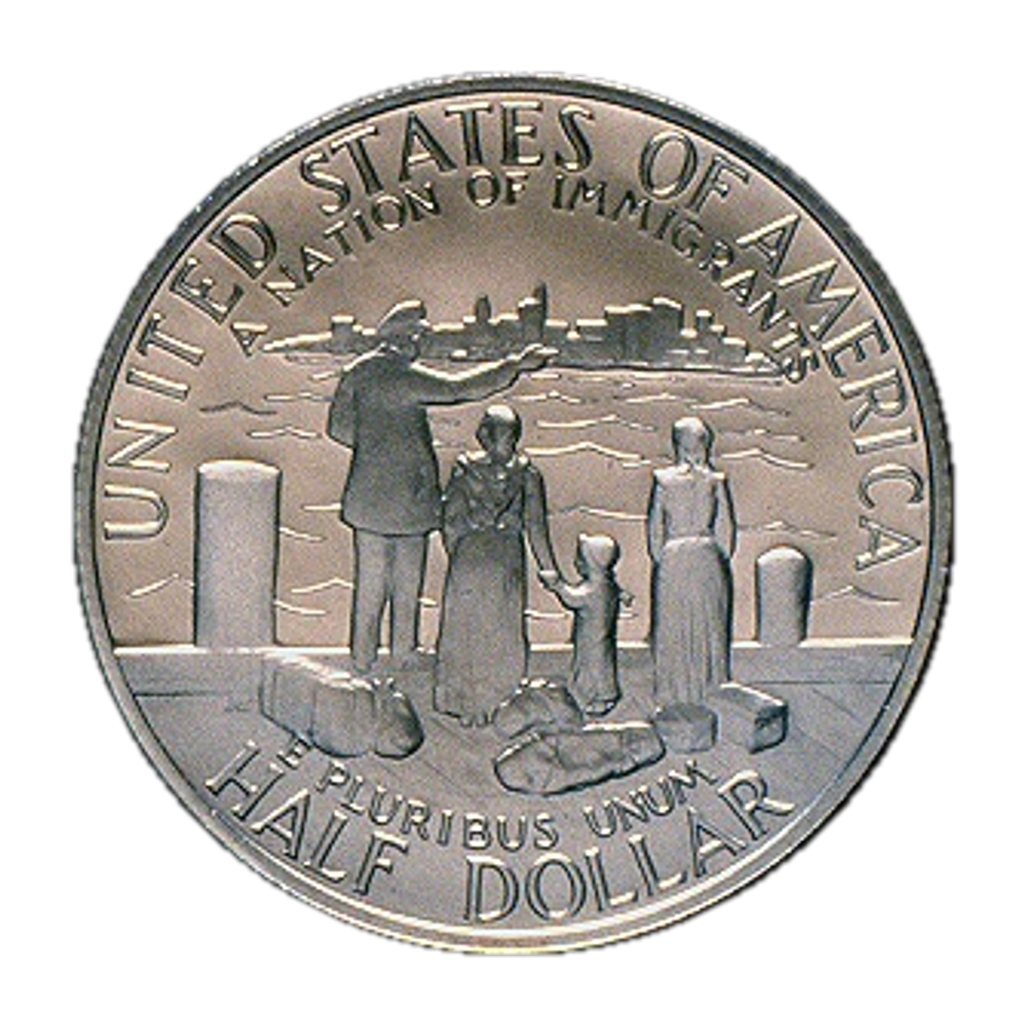 ½ Dollar (Statue of Liberty) reverse