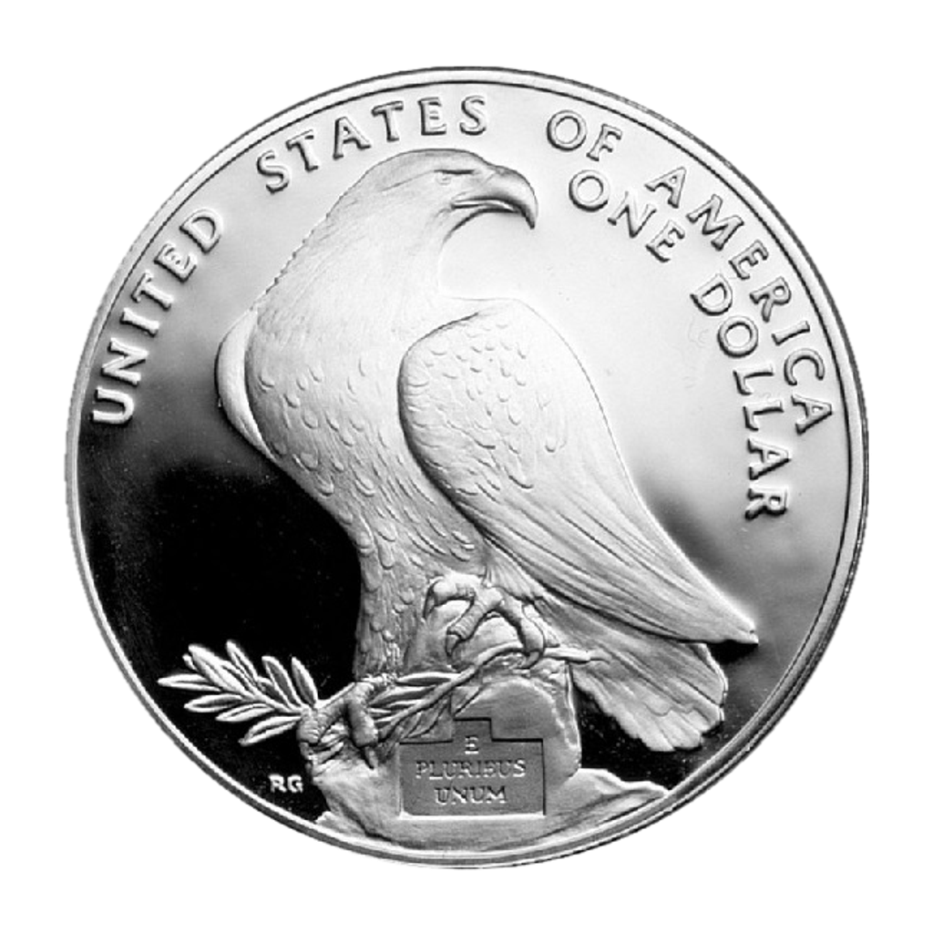 1 Dollar (XXIII Olympiad) reverse