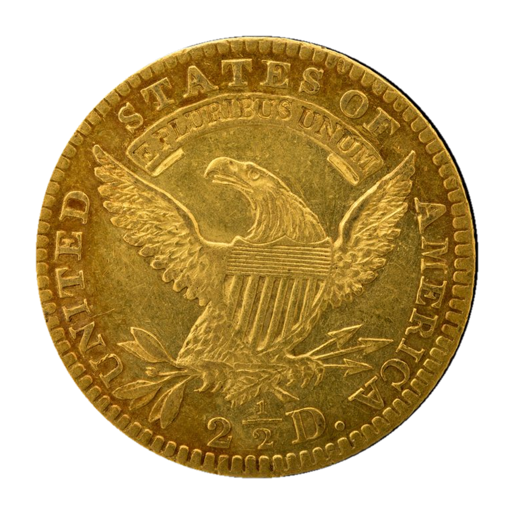2½ Dollars "Capped Head - Quarter Eagle" reverse