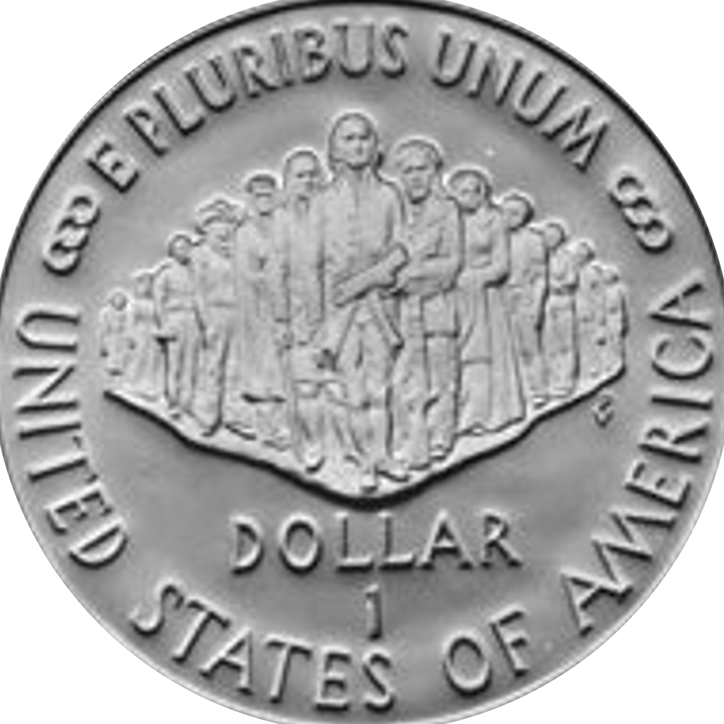 1 Dollar (Constitution) reverse