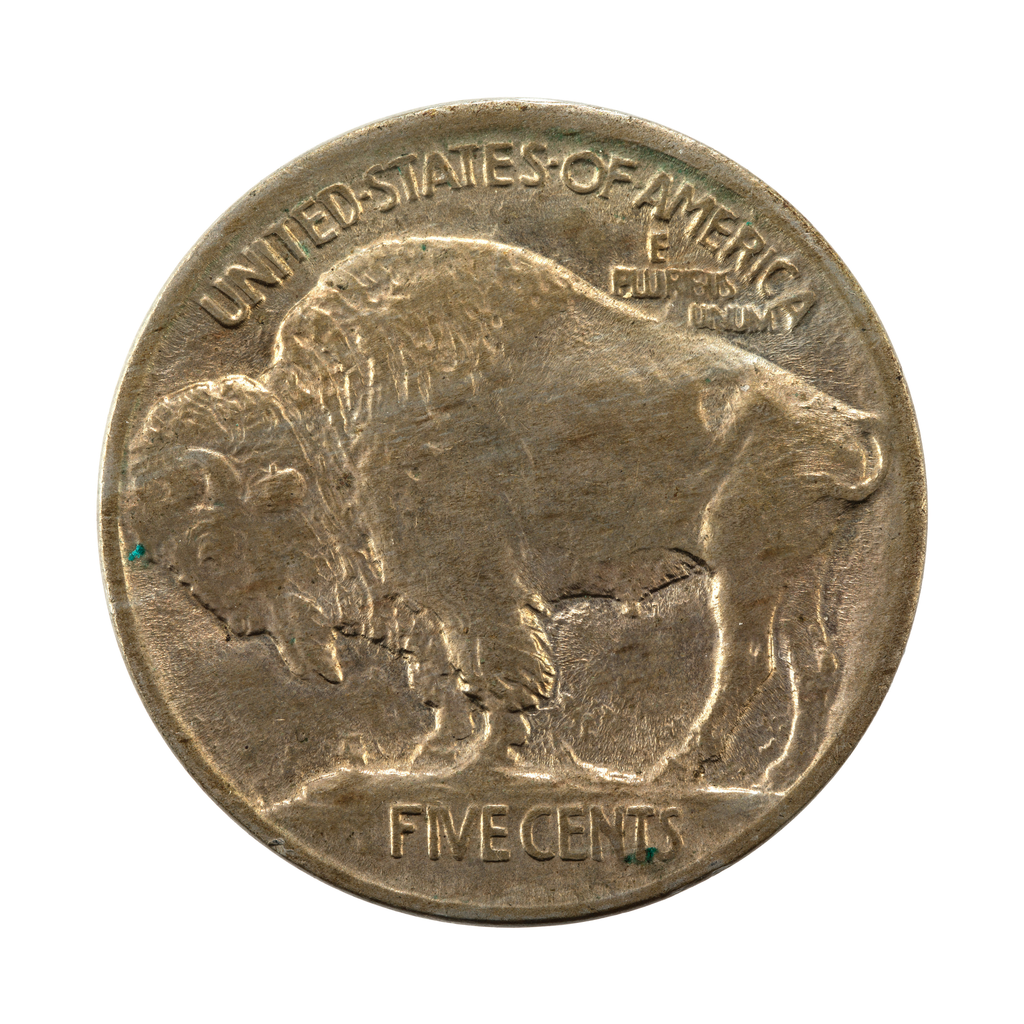 5 Cents "Buffalo Nickel" reverse