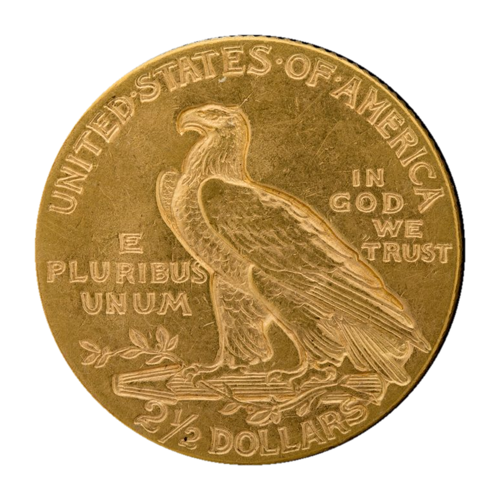 2½ Dollars "Indian Head - Quarter Eagle" reverse