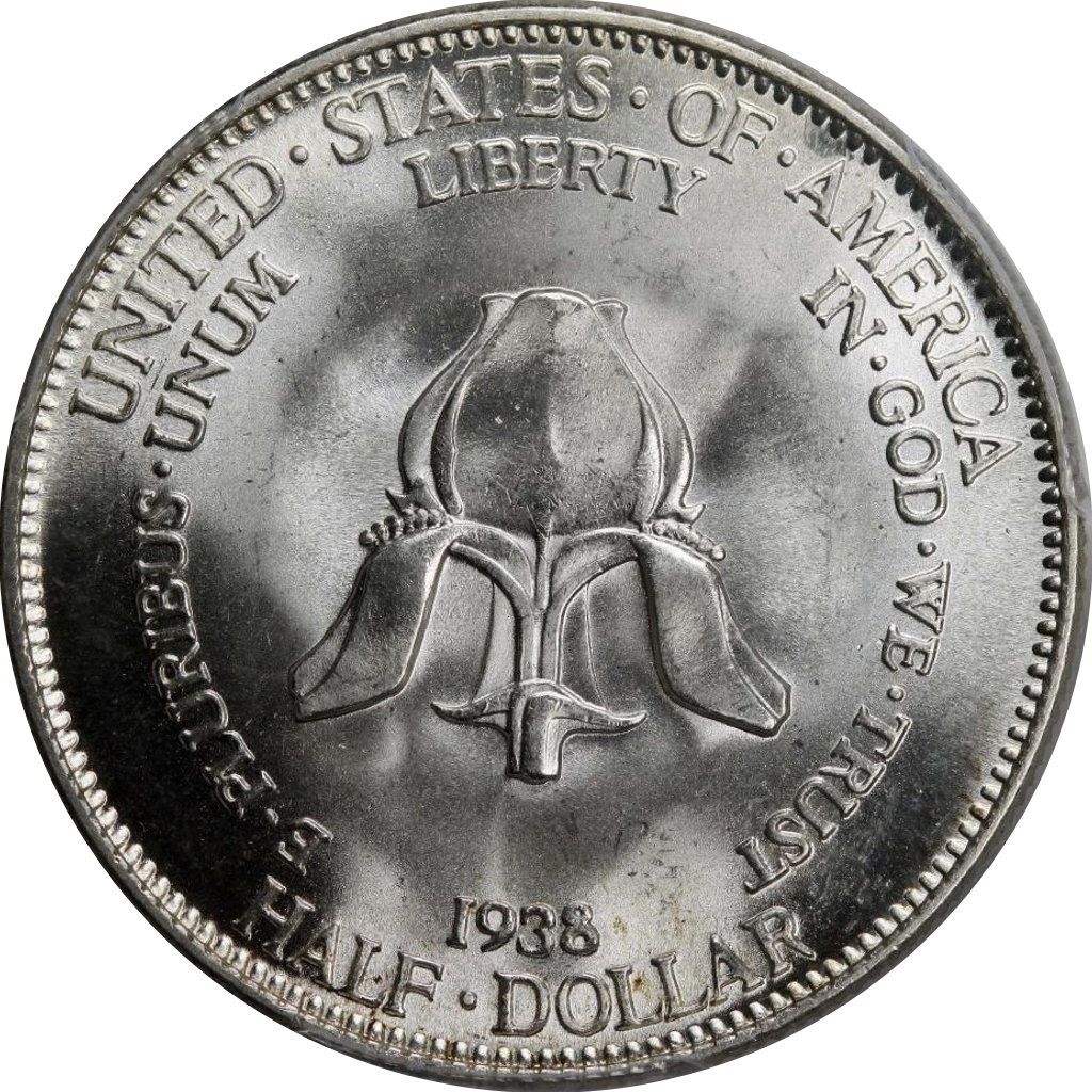 ½ Dollar (New Rochelle) reverse