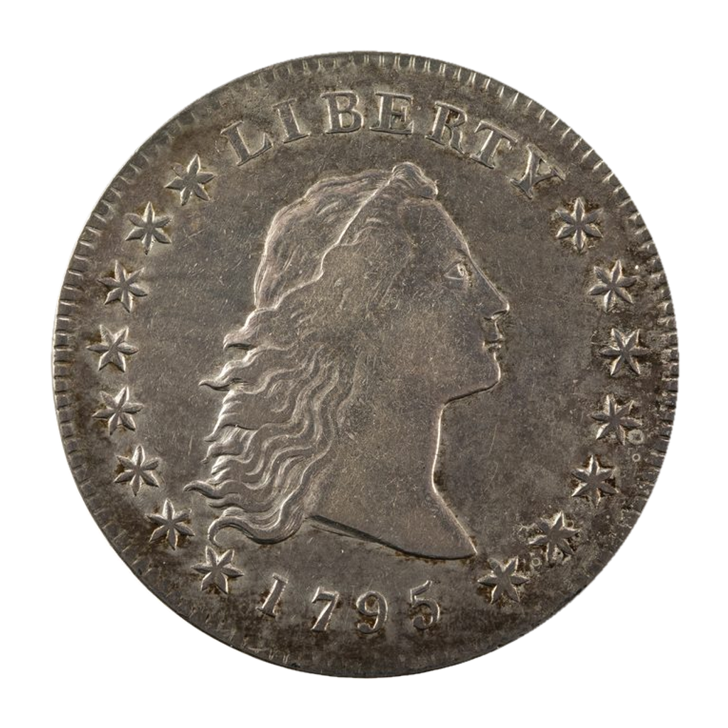 1 Dollar "Flowing Hair Dollar" obverse