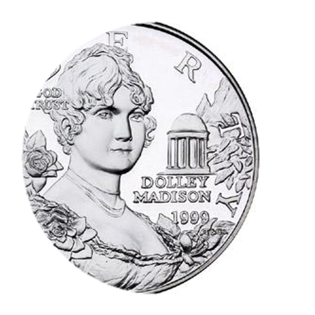 1 Dollar (Dolley Madison) reverse