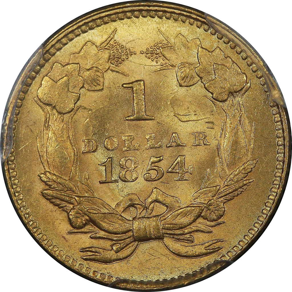1 Dollar "Small Indian Head" reverse