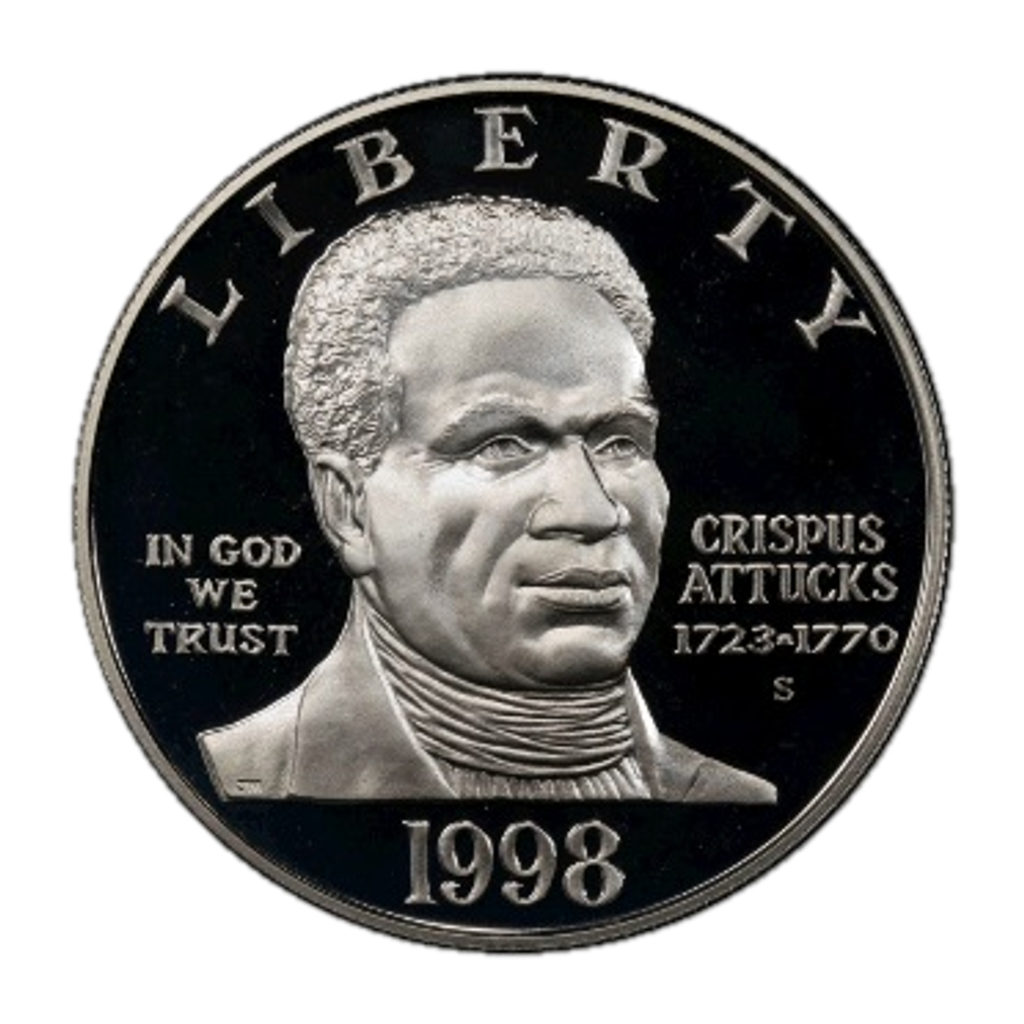 1 Dollar (Black Revolutionary War Patriots) reverse