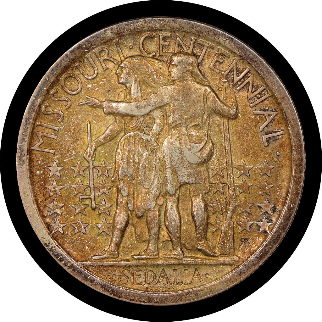 ½ Dollar (Missouri Commemorative) reverse