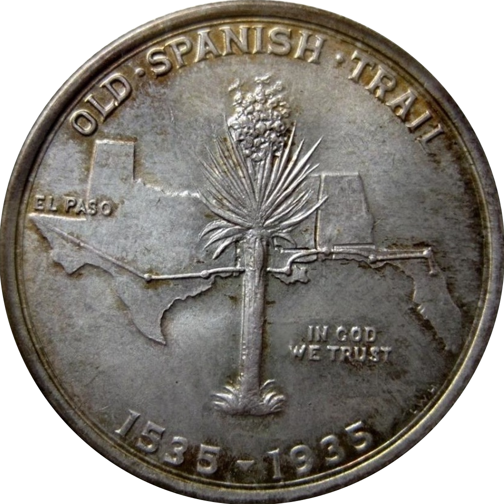 ½ Dollar (Old Spanish Trail) reverse