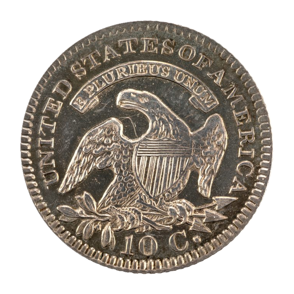 10 Cents "Liberty Cap Dime" reverse