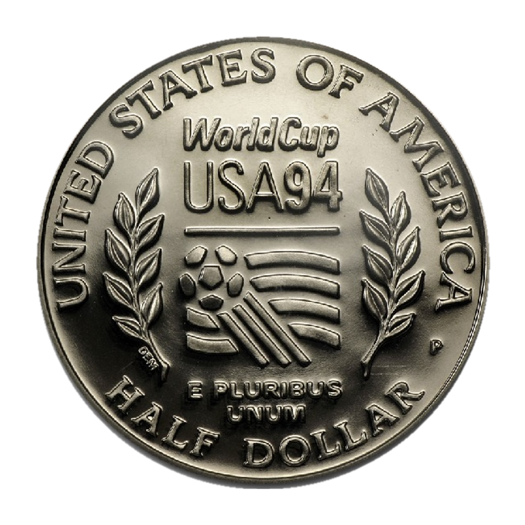 ½ Dollar (World Cup Soccer) reverse