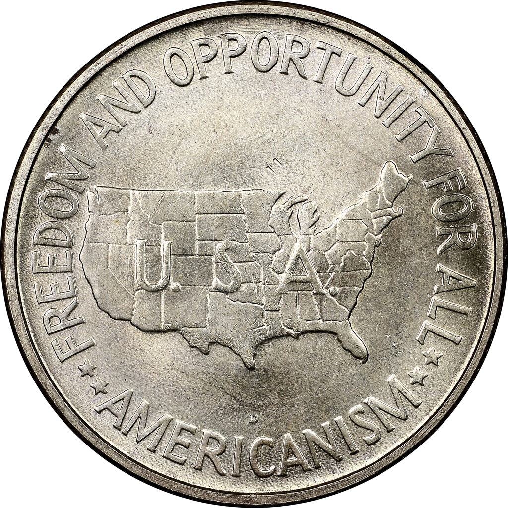 ½ Dollar (Washington-Carver) reverse