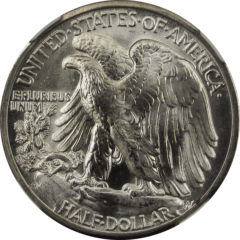 ½ Dollar "Walking Liberty Half Dollar" reverse
