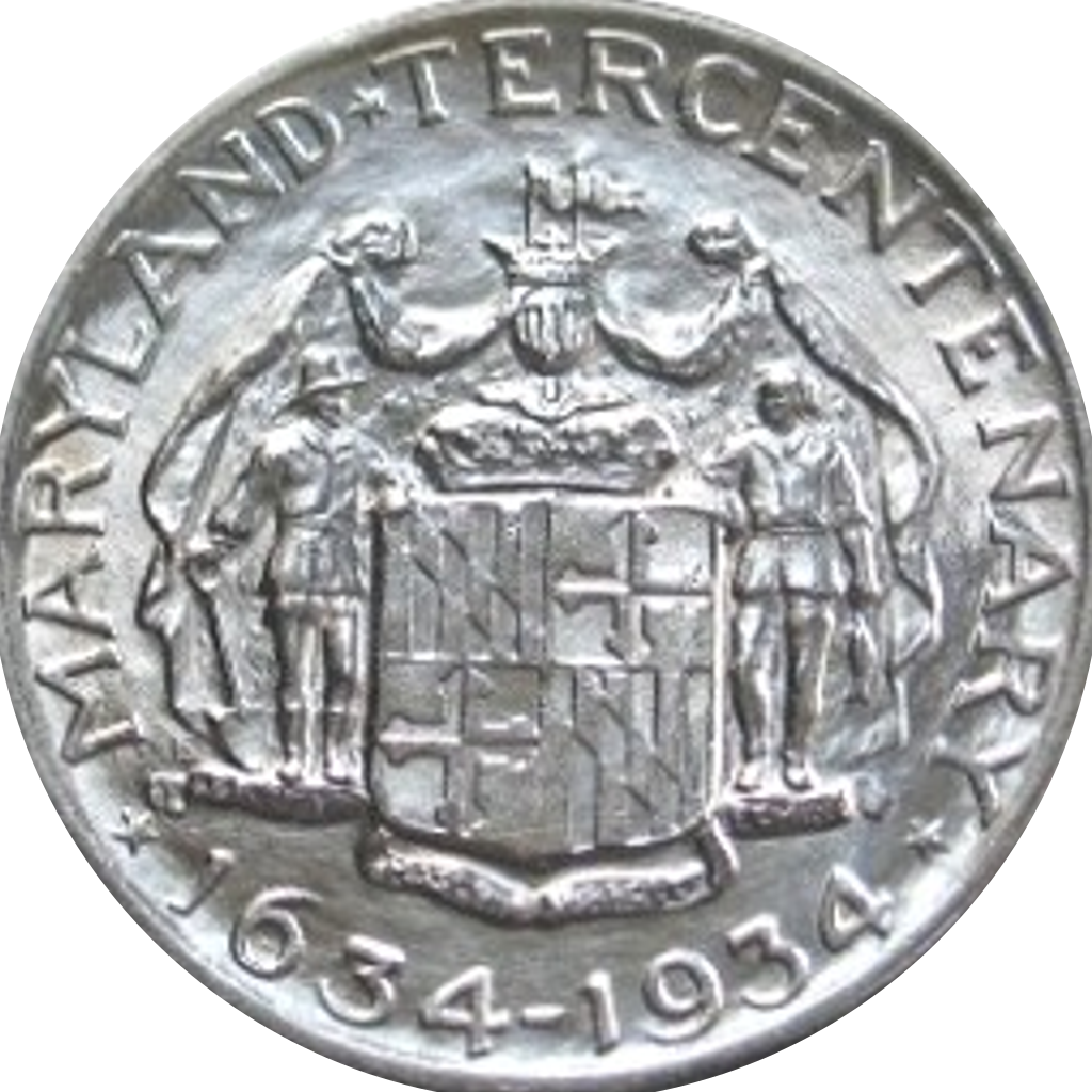 ½ Dollar (Maryland) reverse