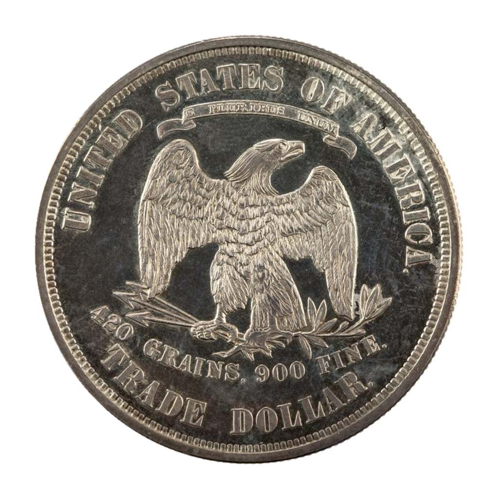 1 Dollar "Trade Dollar" reverse