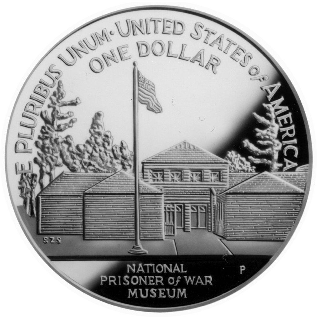 1 Dollar (National Prisoner of War Museum) reverse