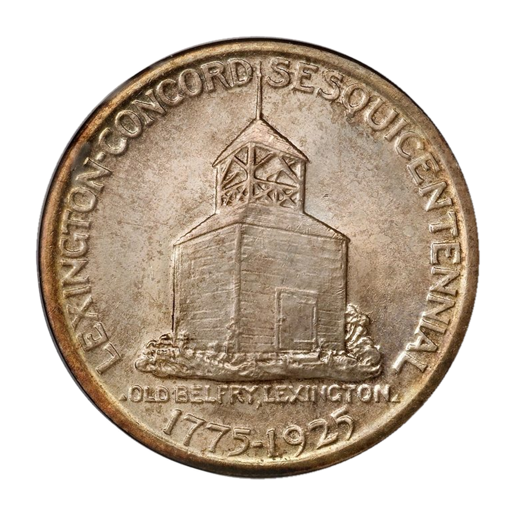 ½ Dollar (Lexington-Concord Sesquicentennial) reverse