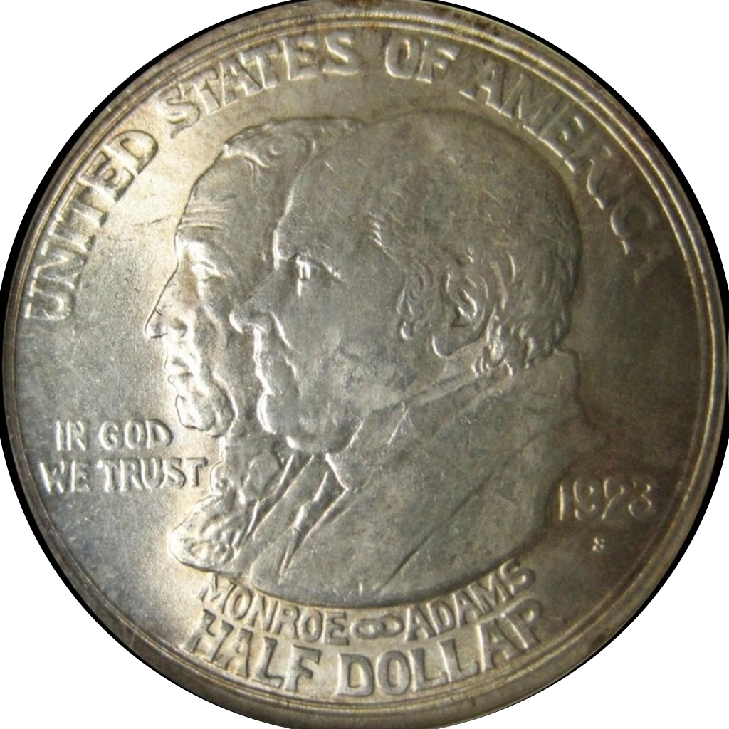 ½ Dollar (Monroe Doctrine Centennial) obverse