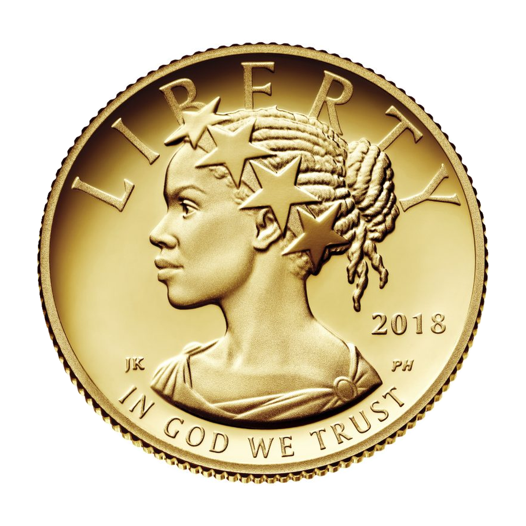 10 Dollars "American Liberty" obverse