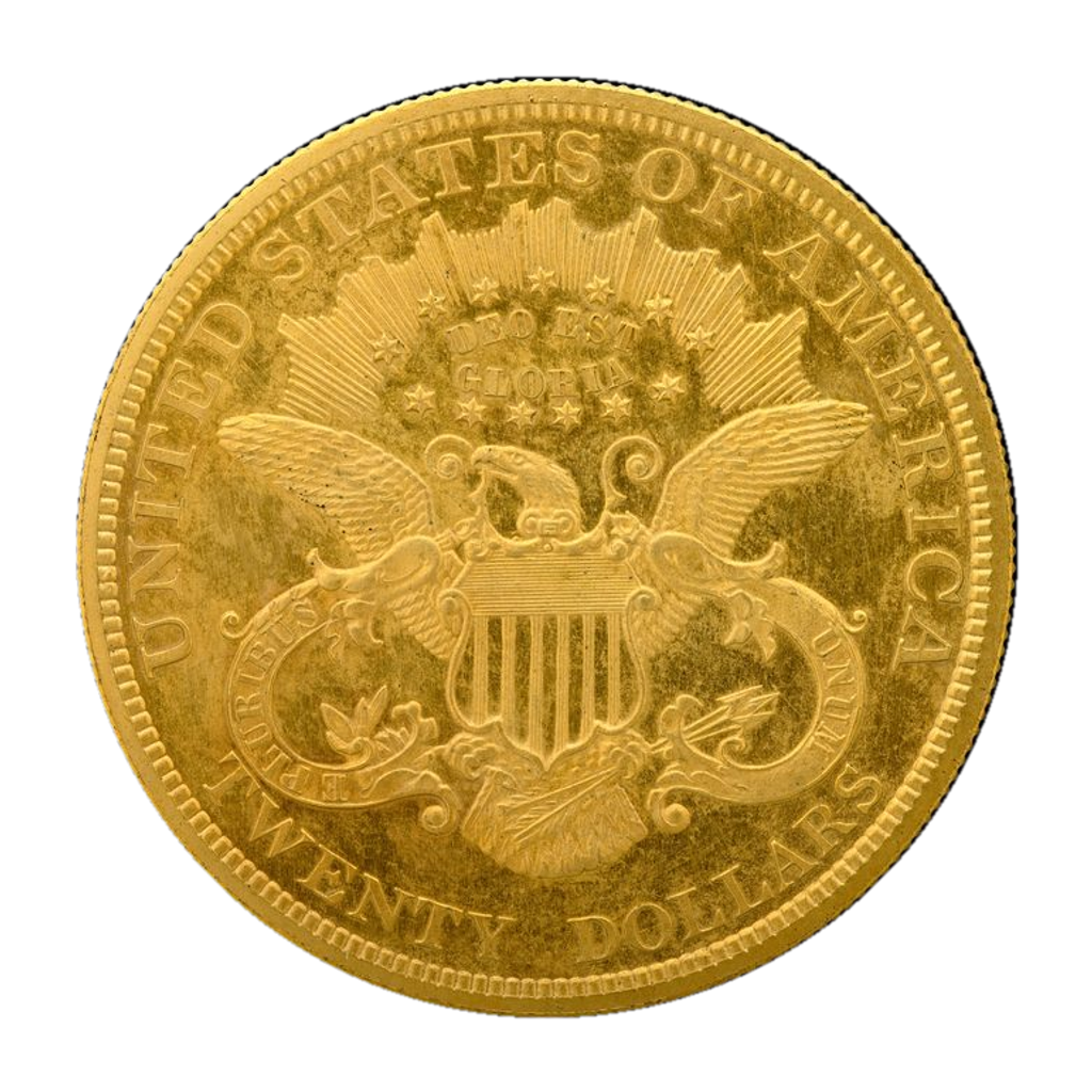 20 Dollars "Metric Double Eagle / Quintuple Stella" reverse