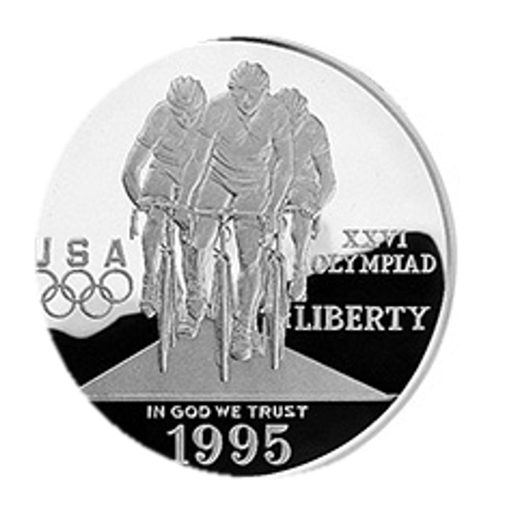 1 Dollar (Atlanta Olympics - Cycling) reverse