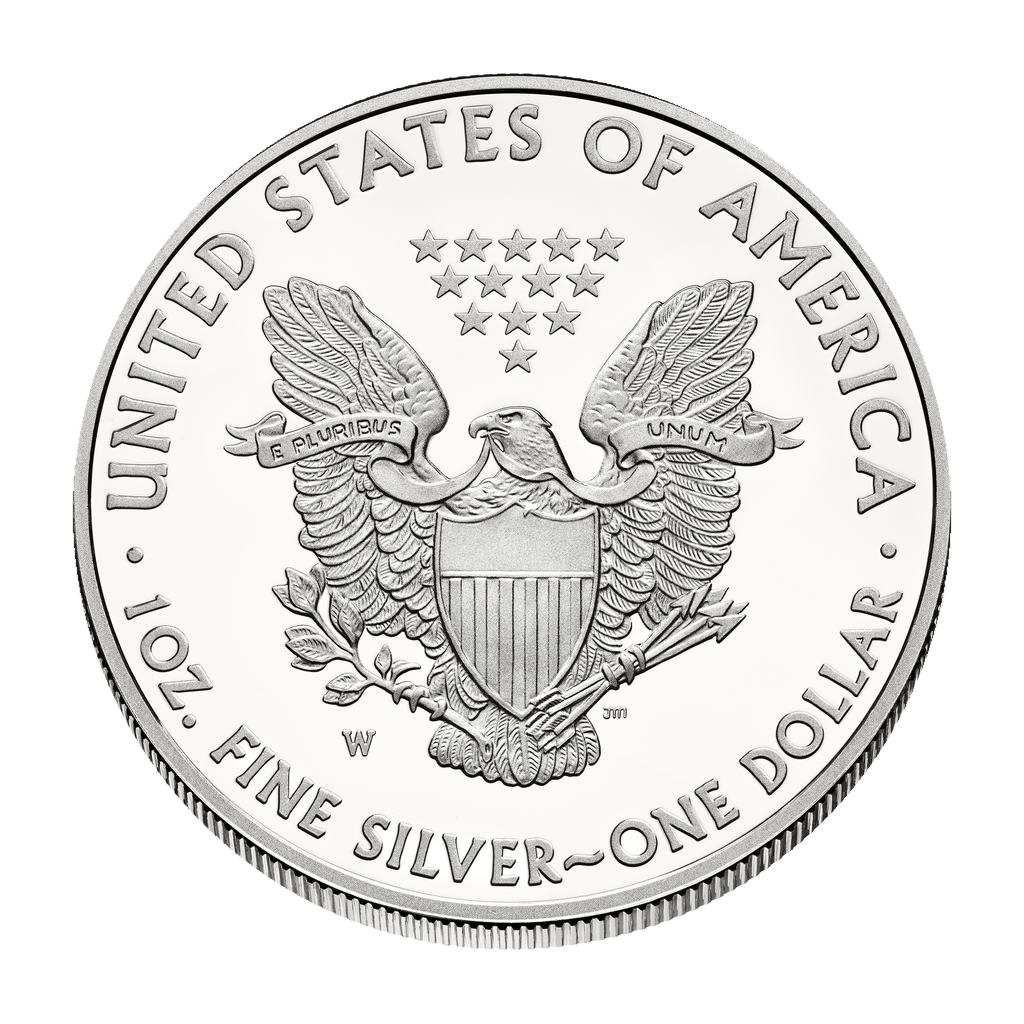 1 Dollar "American Silver Eagle" (Bullion Coin) reverse