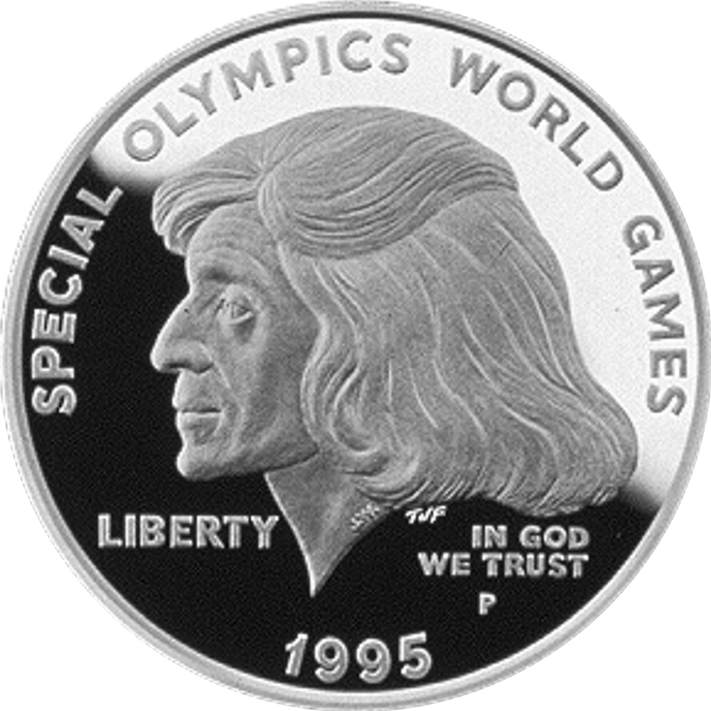 1 Dollar (Special Olympics World Games) obverse