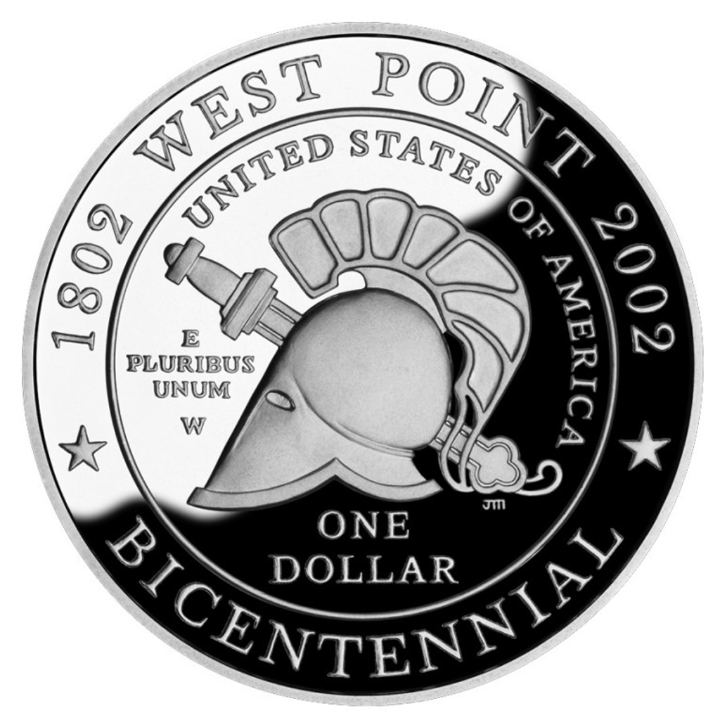 1 Dollar (West Point Bicentennial) reverse
