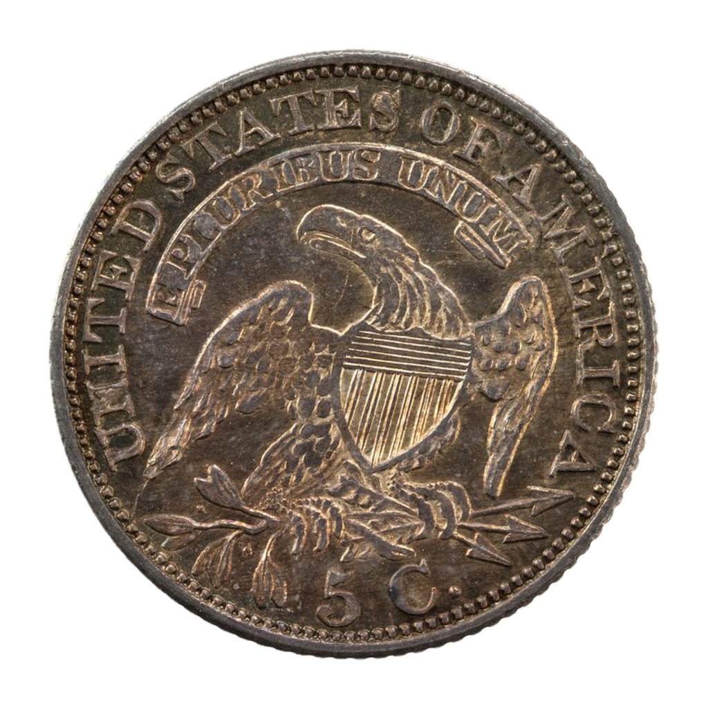 5 Cents "Liberty Cap Half Dime" reverse