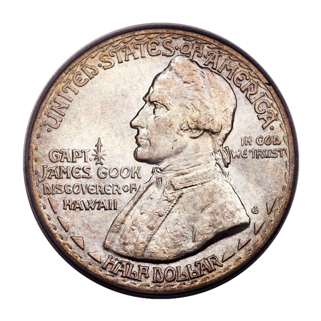 ½ Dollar (Hawaiian Sesquicentennial) obverse