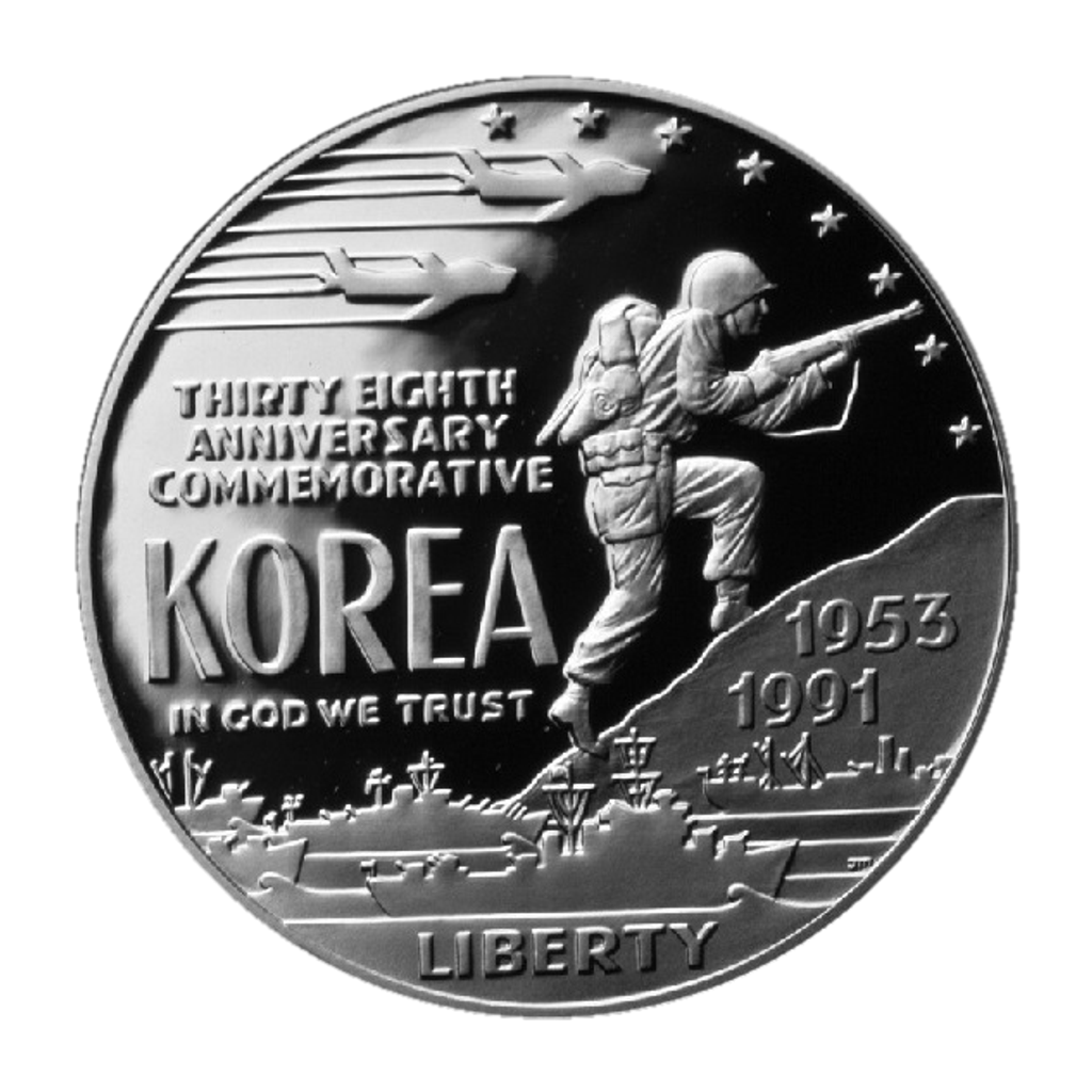 1 Dollar (Korean War) obverse